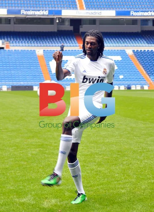 Emmanuel Adebayor joins Real Madrid
