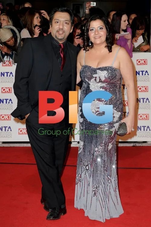 Nitin Ganatra and Nina Wadia at NTA 2011