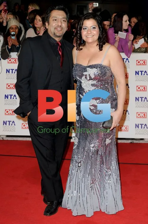 Nitin Ganatra and Nina Wadia at NTA 2011
