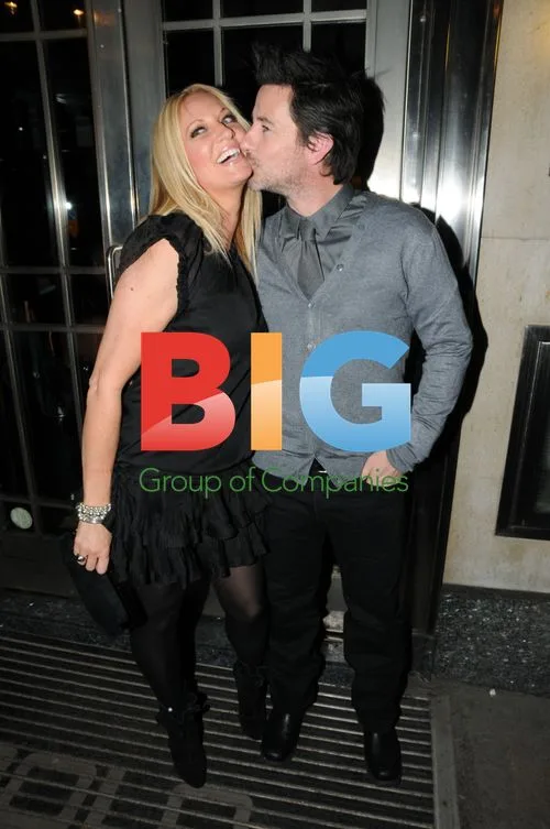Sarah Bosnich and partner in London