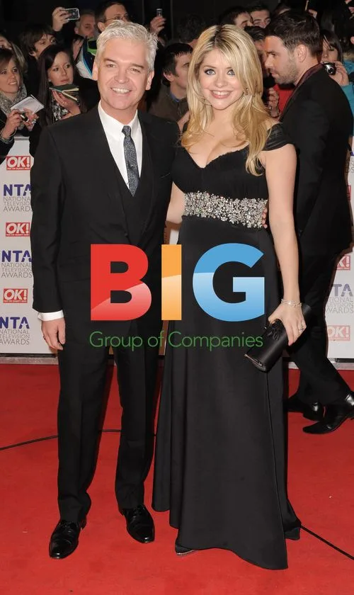 Philip Schofield and Holly Willoughby at National Television Awards