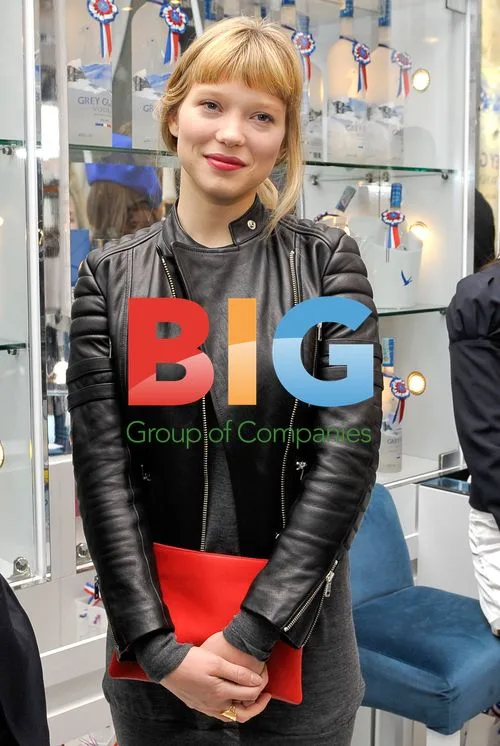 Lea Seydoux at Grey Goose Christmas Boutique Opening