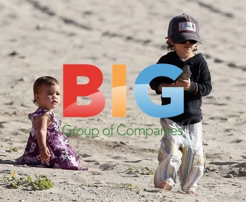 Matthew McConaughey and Family at Malibu Beach