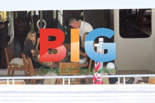 Barbra Streisand and Josh Brolin on Vacation