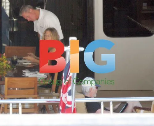 Barbra Streisand and Josh Brolin on Caribbean holiday