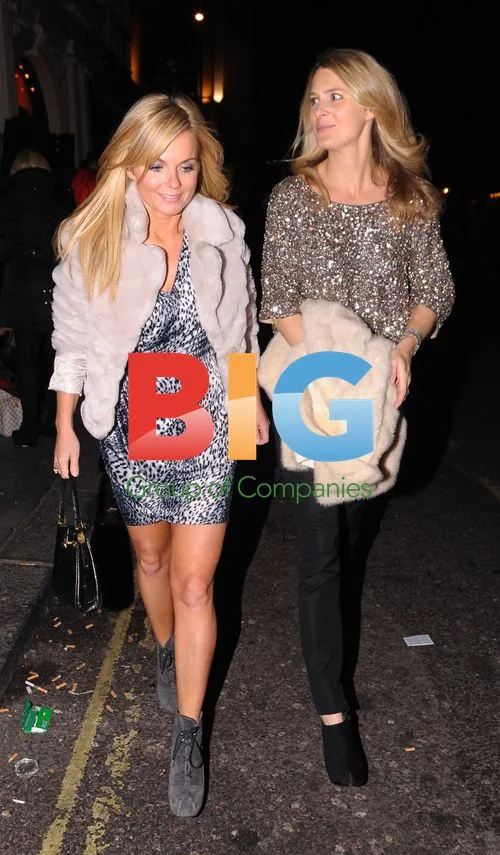 Geri Halliwell Out in London