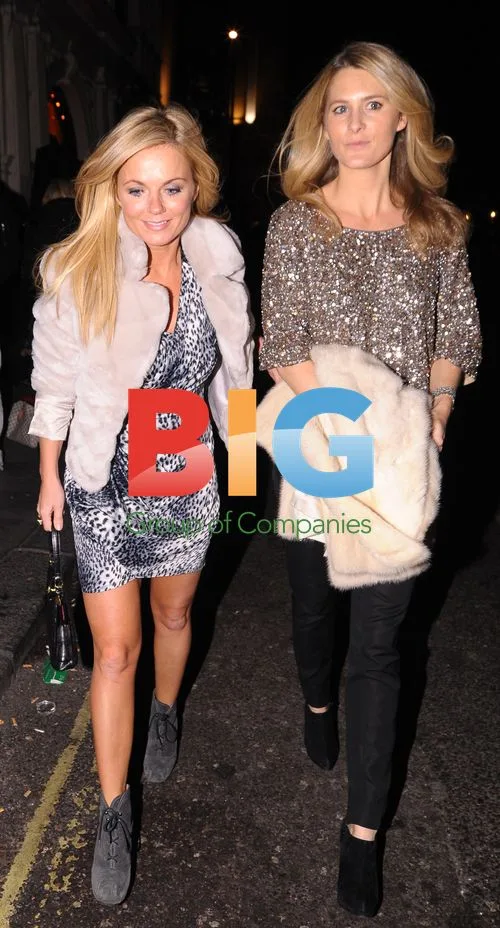 Geri Halliwell Out in London