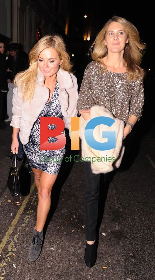 Geri Halliwell Night Out in London