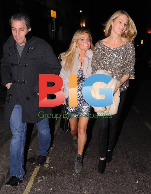 Geri Halliwell Nightout at Mahiki