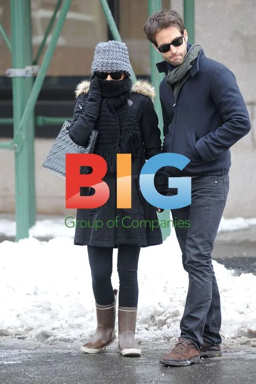 Natalie Portman and Benjamin Millepied out for lunch