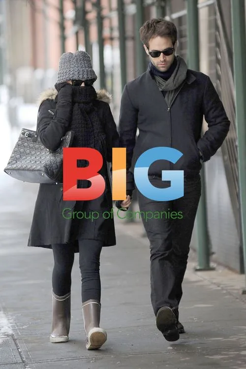 Natalie Portman and Benjamin Millepied Out for Lunch