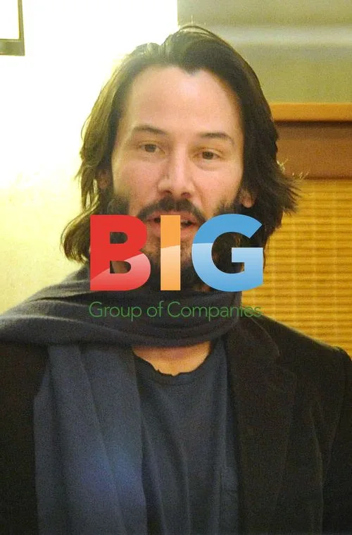 Keanu Reeves Eating Supper in Poland