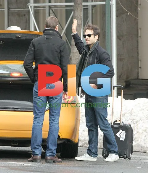 Benjamin Millepied Spotted Leaving for NYC Trip