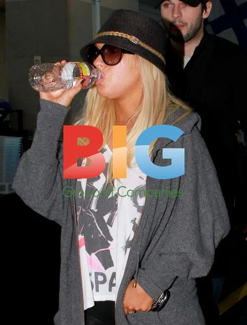 Christina Aguilera & Matthew Rutler at LAX