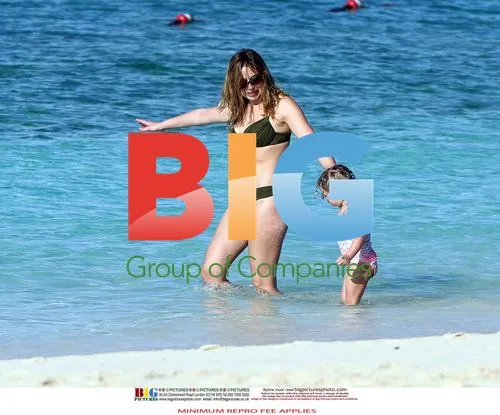 Charlotte Church and Family Vacation in Caribbean
