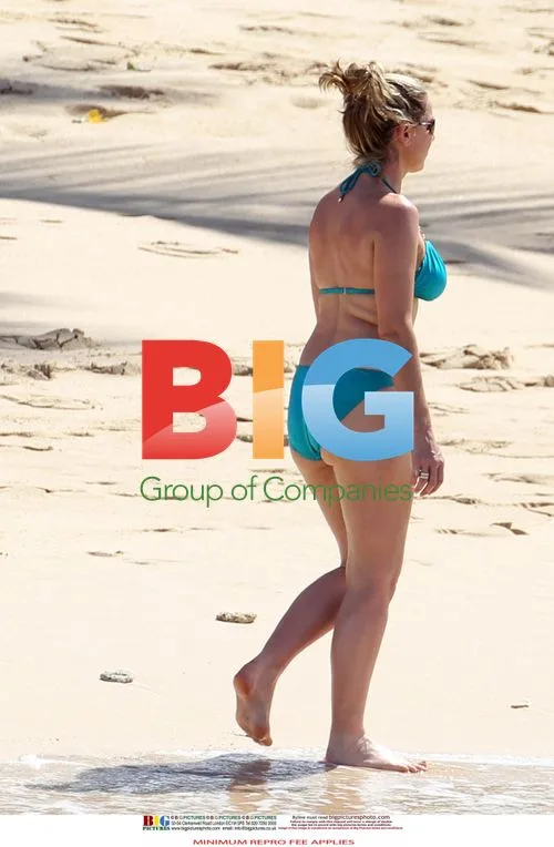 Claire Sweeney in Caribbean Bikini