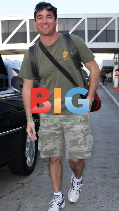Dean Cain at LAX Airport