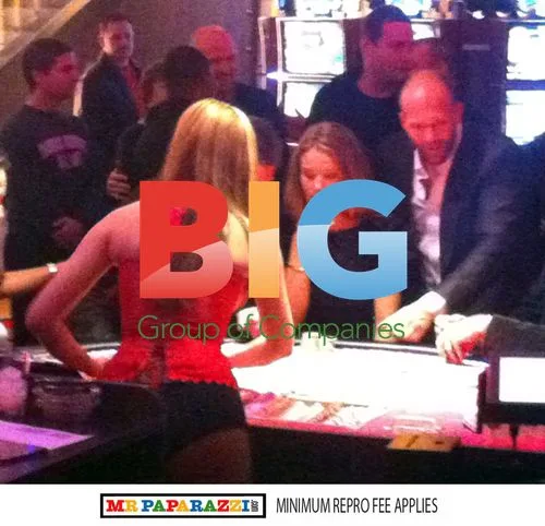 Jason Statham and Rosie Huntington-Whiteley Spotted in Las Vegas