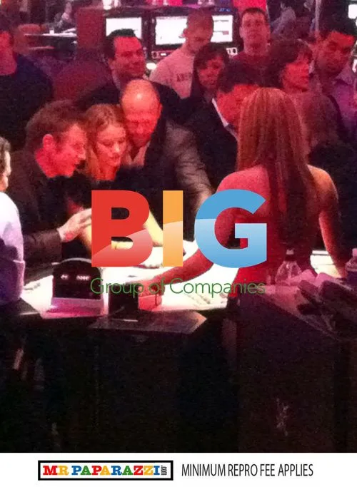 Jason Statham and Rosie Huntington-Whiteley in Vegas