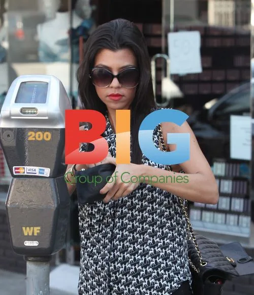 Kourtney, Scott, and Mason Out in West Hollywood