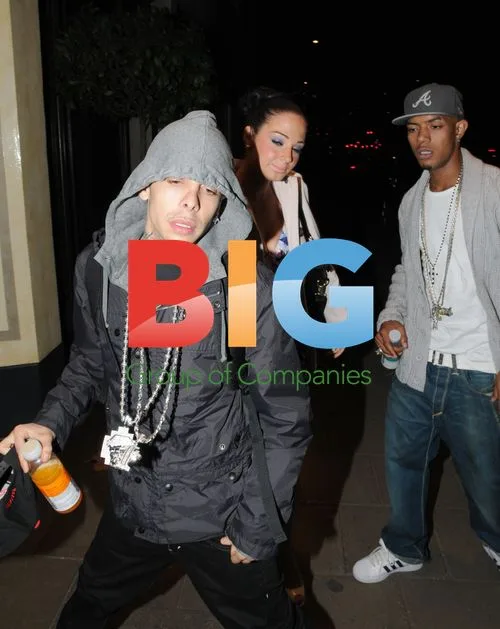 N Dubz at Dorchester Hotel Party