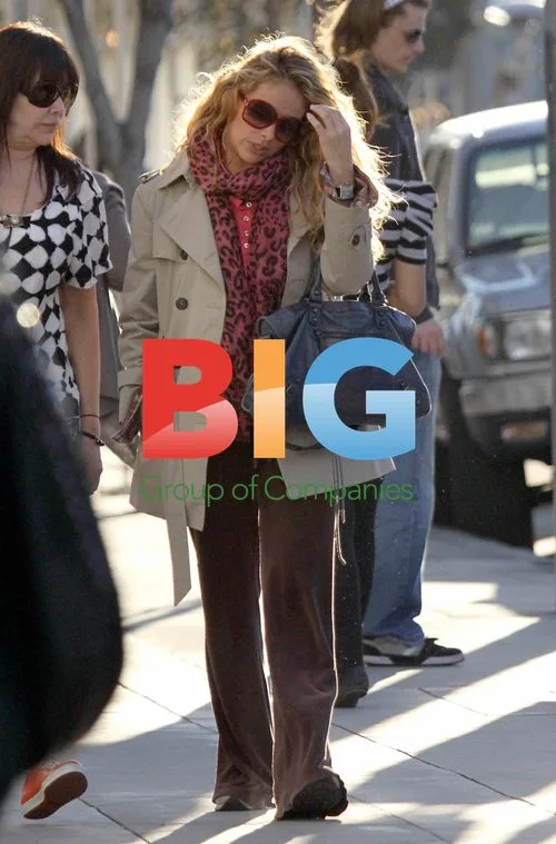 Singer Paulina Rubio Shopping in LA