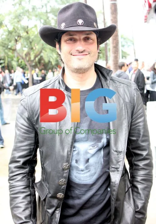 Robert Rodriguez at Laker Game