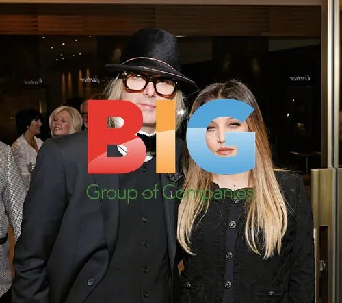 Michael Lockwood and Lisa Marie Presley at Cartier Event