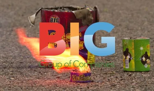 Snake Fireworks Demonstration in Lakewood, Colorado