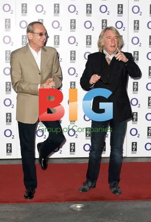 Celebs at The Silver Clef Awards, London