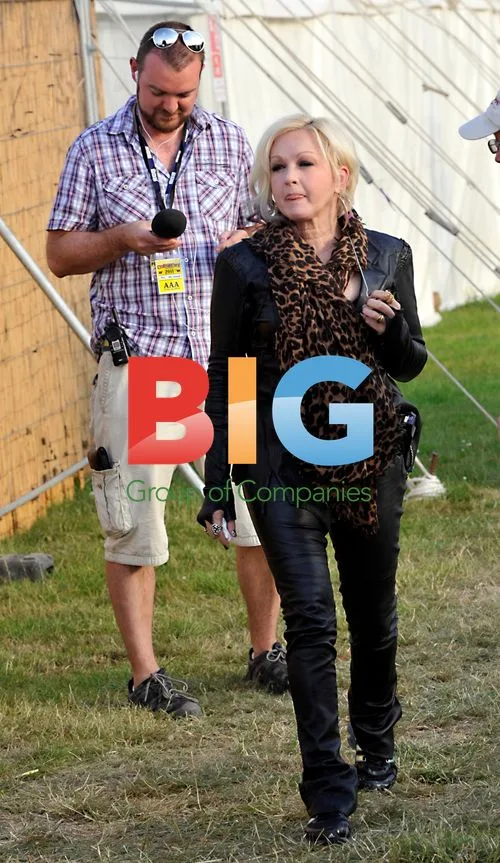 Cyndi Lauper at Cornbury Festival