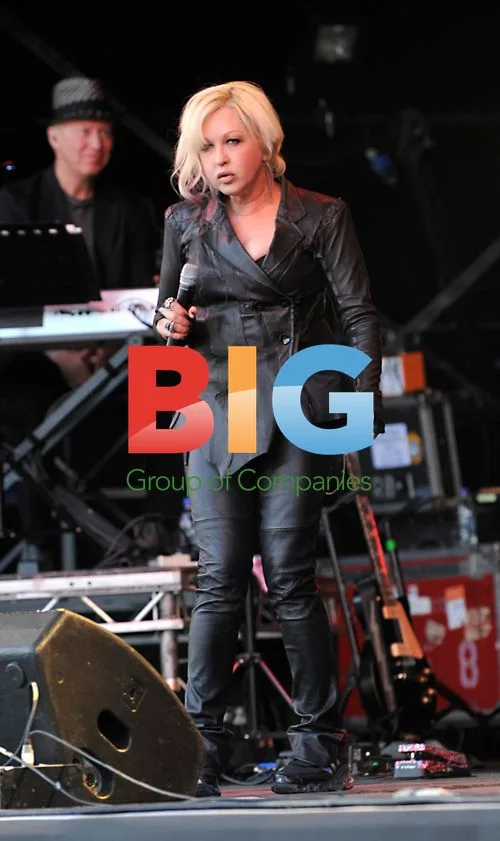Cyndi Lauper at Cornbury Festival, UK