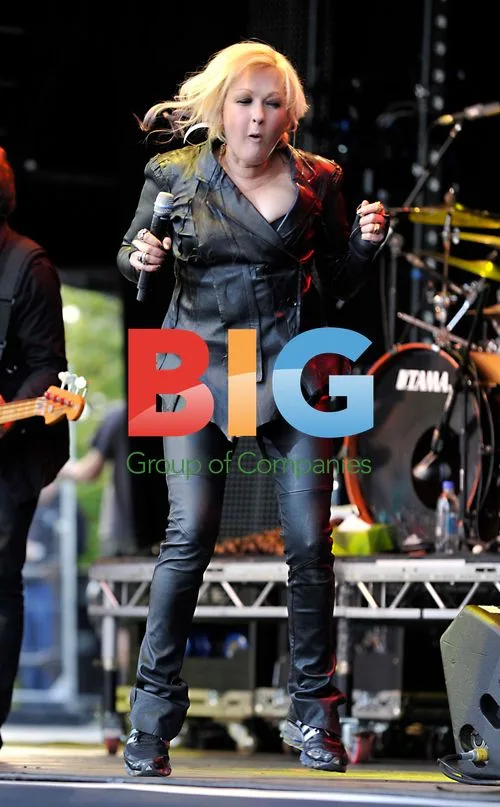 Cyndi Lauper at Cornbury Festival
