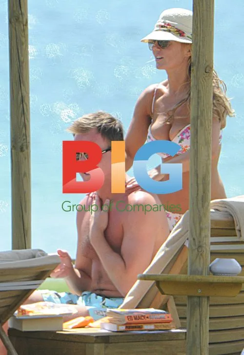 Geri Halliwell's Sardinia Holiday