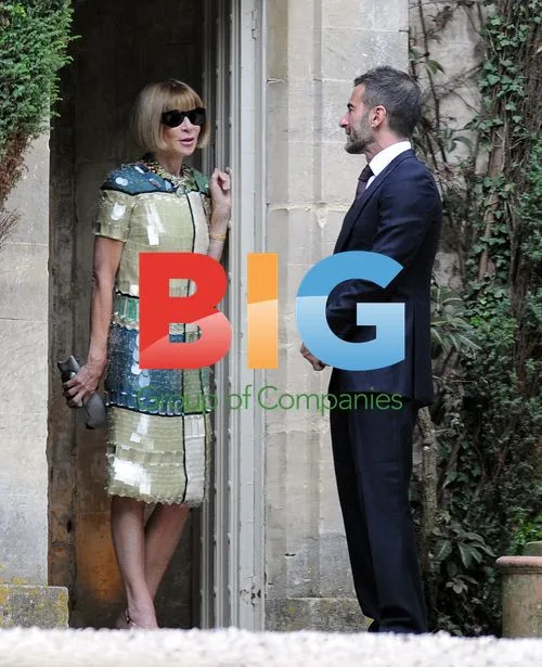 Kate Moss and Anna Wintour at Wedding