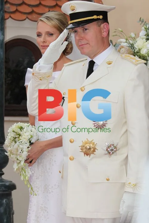 Prince Albert II and Charlene Wittstock Wedding