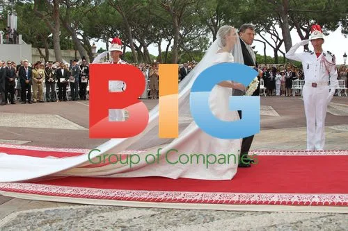Prince Albert II and Charlene Wittstock Wedding