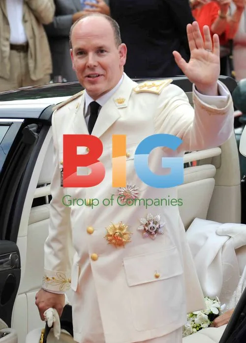 Prince Albert II and Charlene Wittstock Wedding