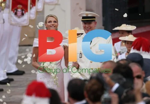 Prince Albert II & Charlene Wittstock Wedding