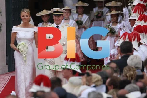 Prince Albert II and Charlene Wittstock Wedding
