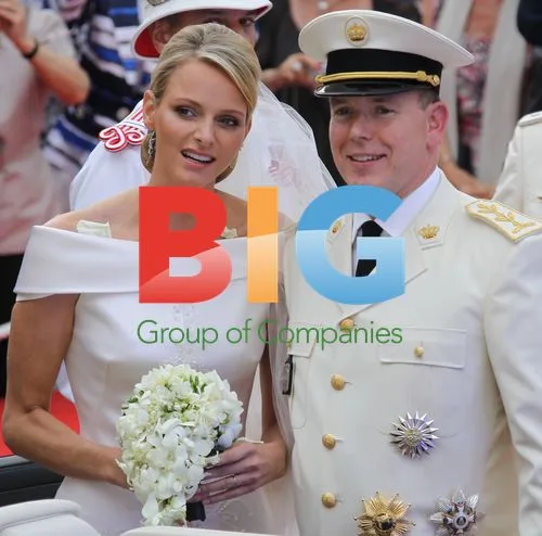 Prince Albert II and Charlene Wittstock Wedding