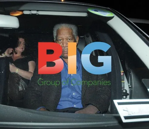Morgan Freeman Leaves Scotts in London