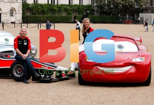 Sir Richard Branson and Holly Branson at "Cars 2" Photocall