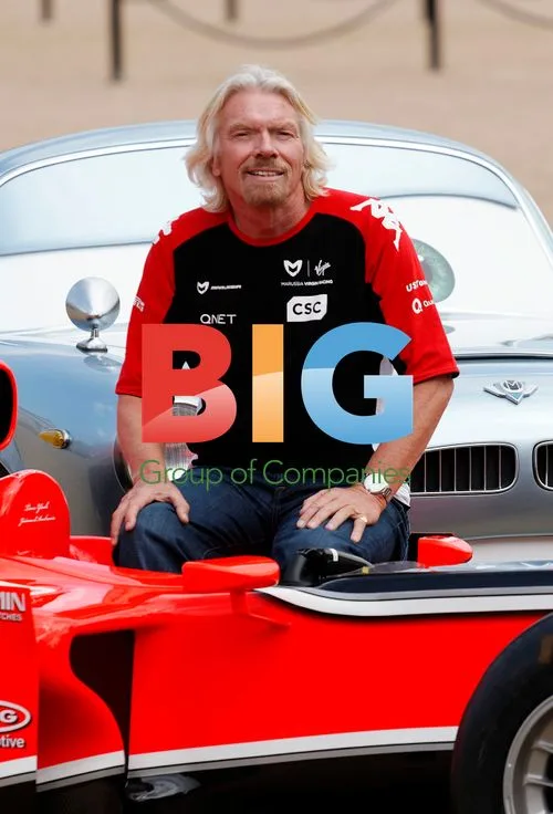 Richard Branson and Holly Branson at "Cars 2" Photocall