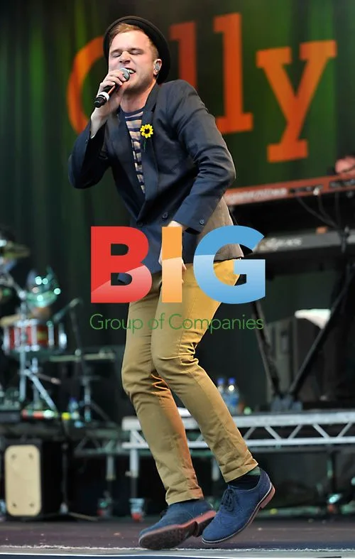 Olly Murs Performing at Cornbury Festival