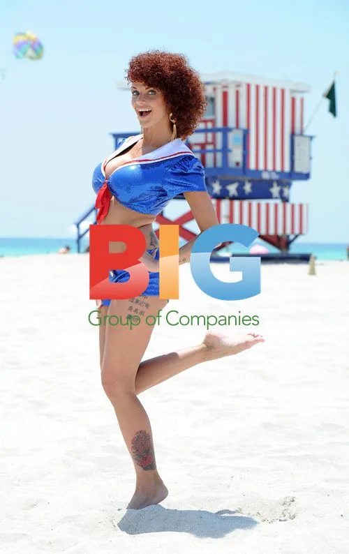 Joslyn James' Stars and Stripes Bikini