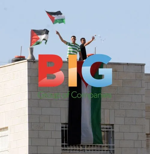 Palestinians Celebrate World Cup Match in West Bank