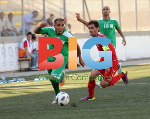 Palestinians Wave Flags at Soccer Match