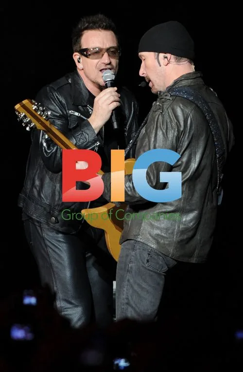 U2 perform at Sun Life Stadium in Miami