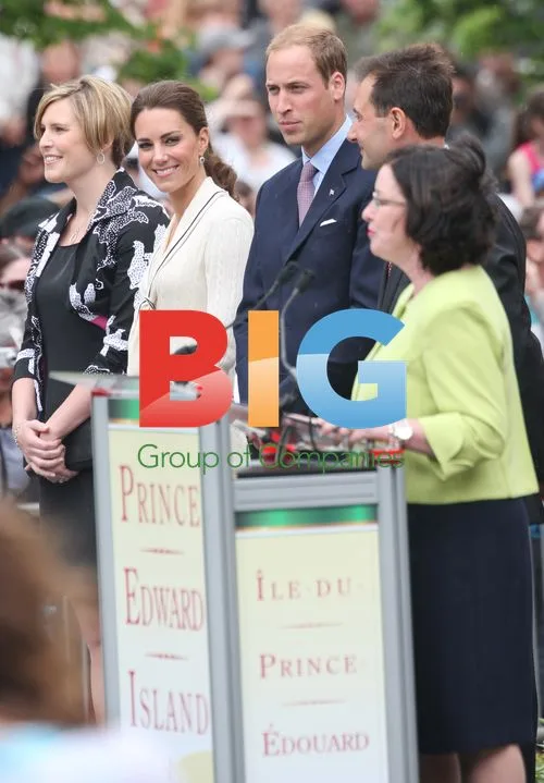 Duke and Duchess Arrive in Canada